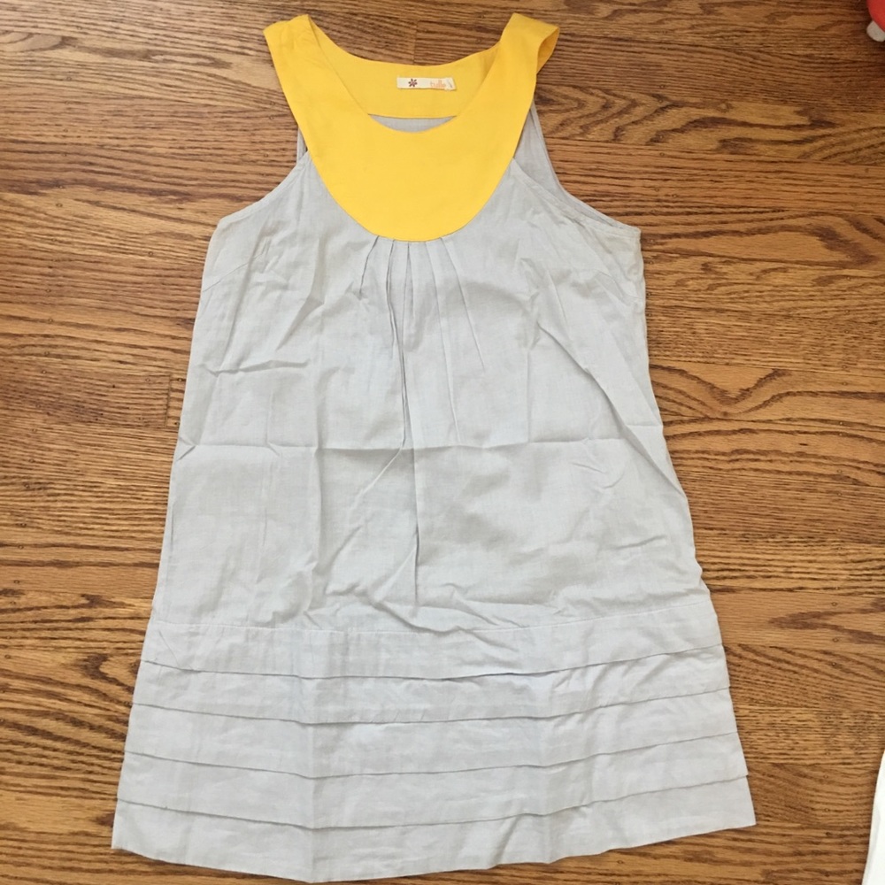 Thin cotton mini dress